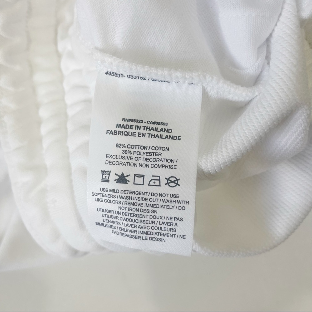 Nike Optimism White Sweatpants Size Small - Picture 10 of 11